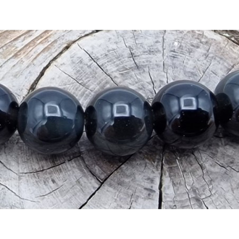 Regenbogenobsidiankette 6mm