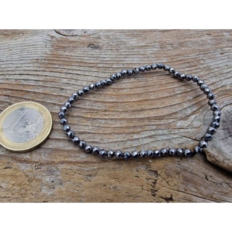 Silicium 3mm Armband facettiert