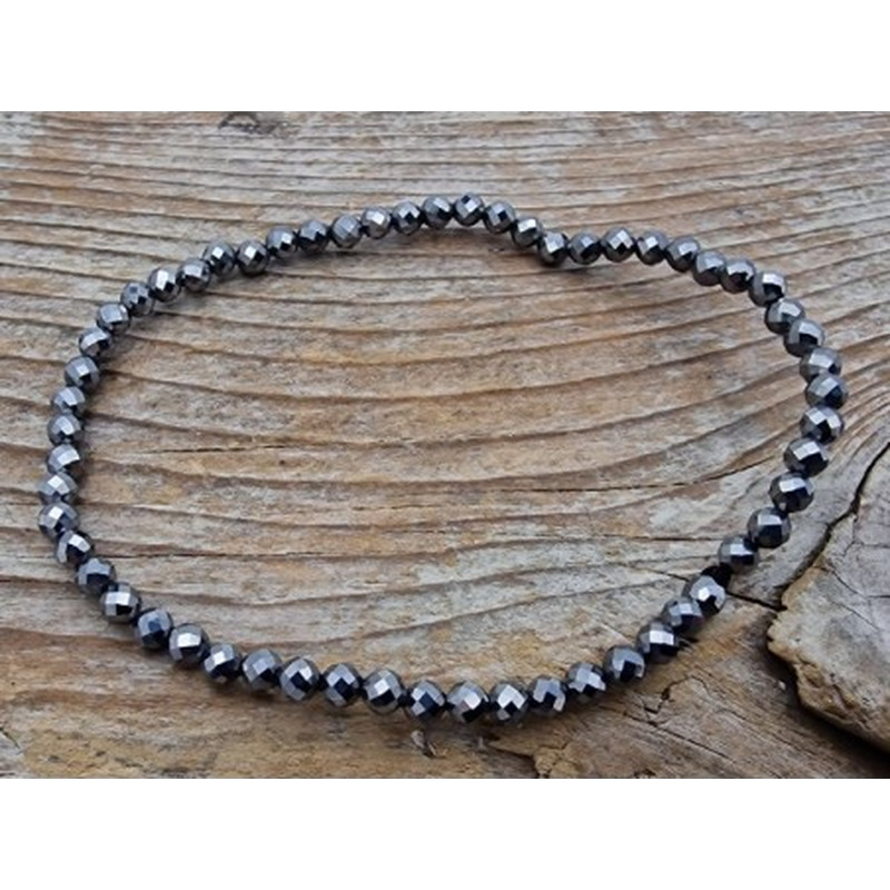 Silicium 3mm Armband facettiert