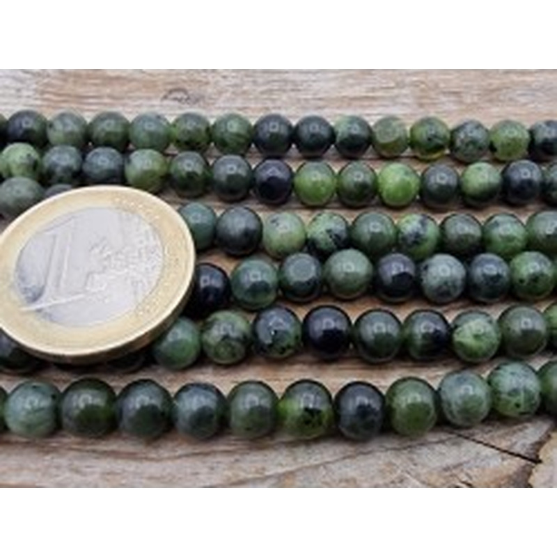 Nephrit Jadekette 6mm 2