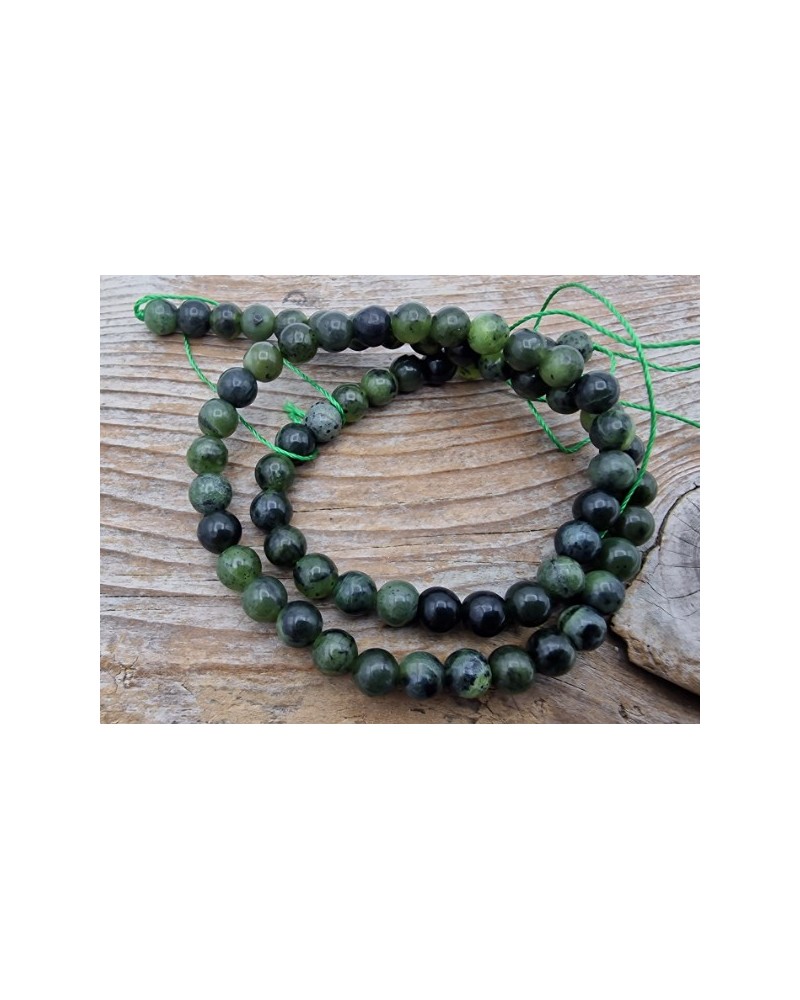 Nephrit Jadekette 6mm