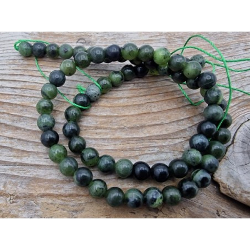 Nephrit Jadekette 6mm