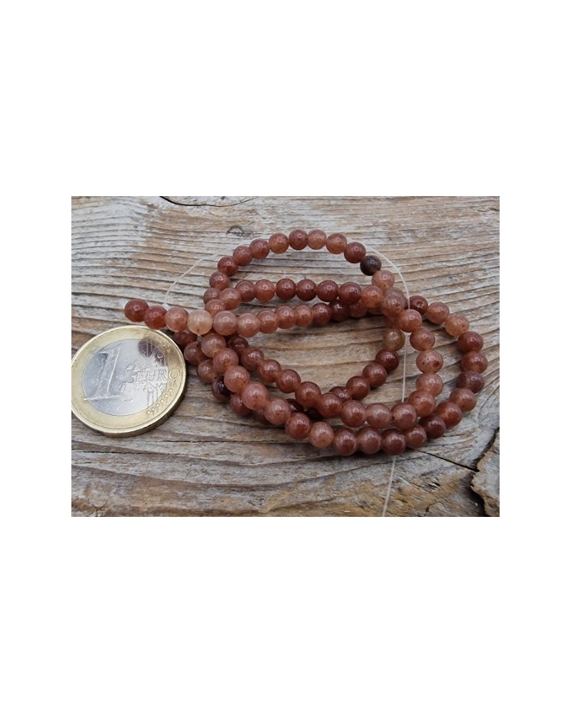 Purple Aventurin Kette 4mm