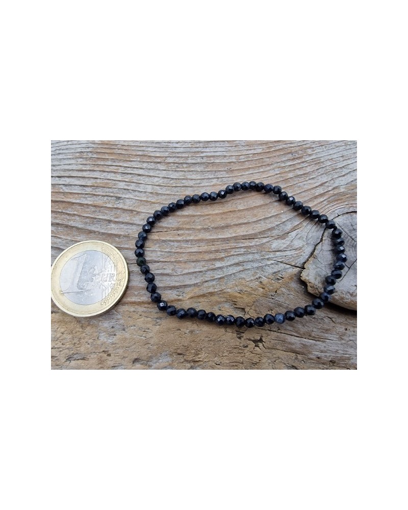 Safir (Saphir) 3mm Armband facettiert