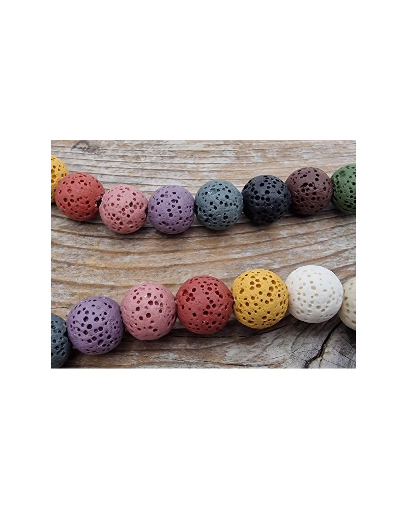 Lavakette 10mm multicolor