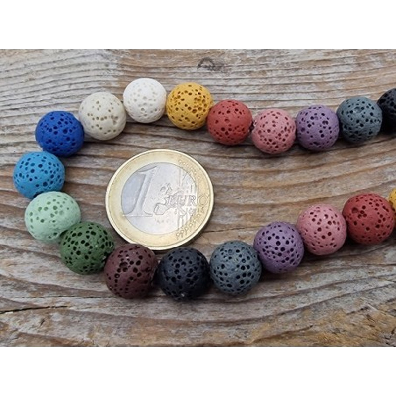 Lavakette 10mm multicolor