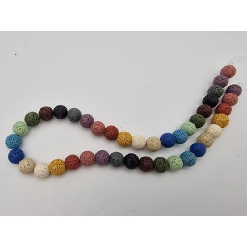 Lavakette 10mm multicolor