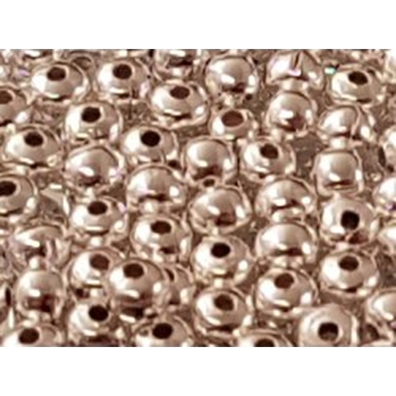 Zwischenteil, Kugel 3mm (20 Stk), Silber