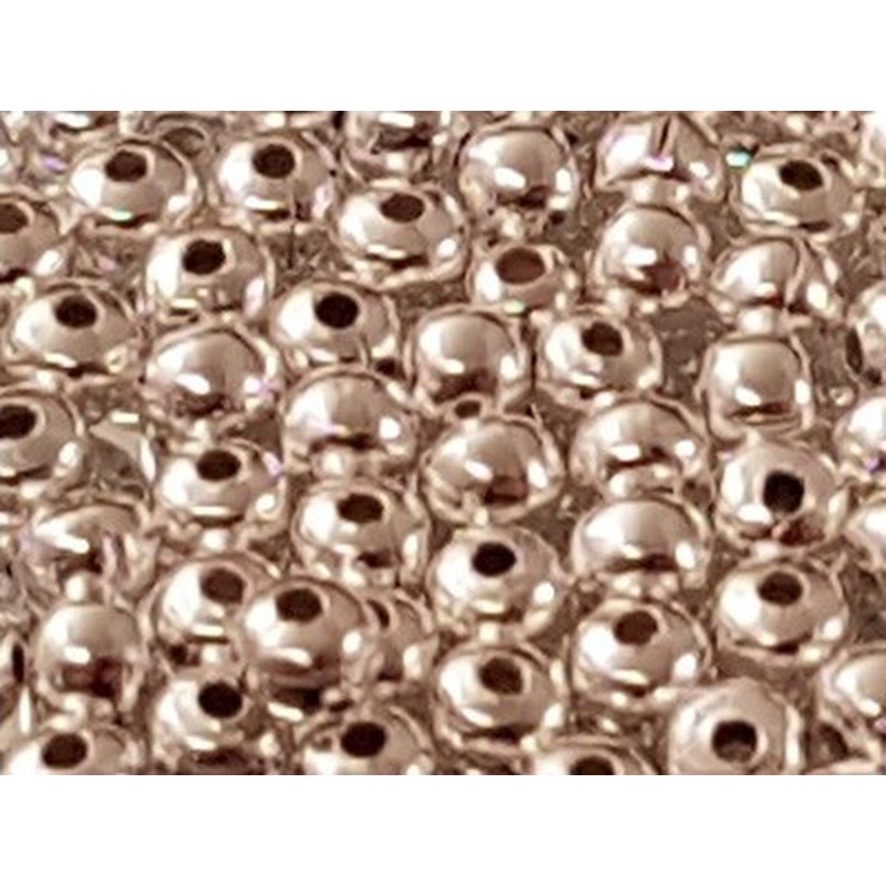 Zwischenteil, Kugel 3mm (20 Stk), Silber
