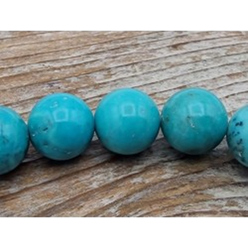Türkisimitatkette (Magnesit) 8mm