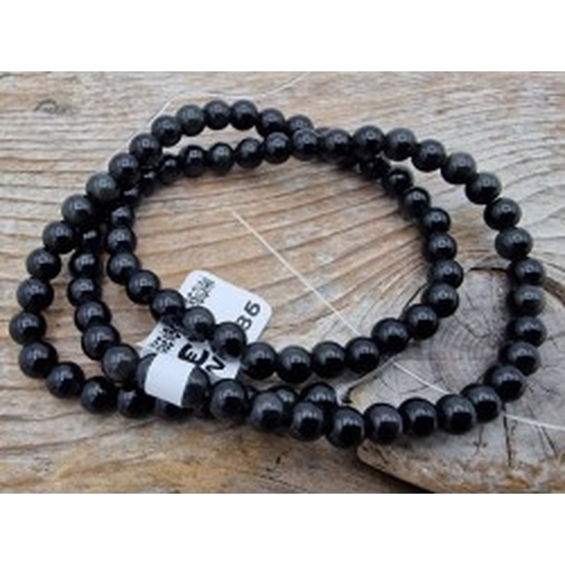 Regenbogenobsidiankette 4mm 2