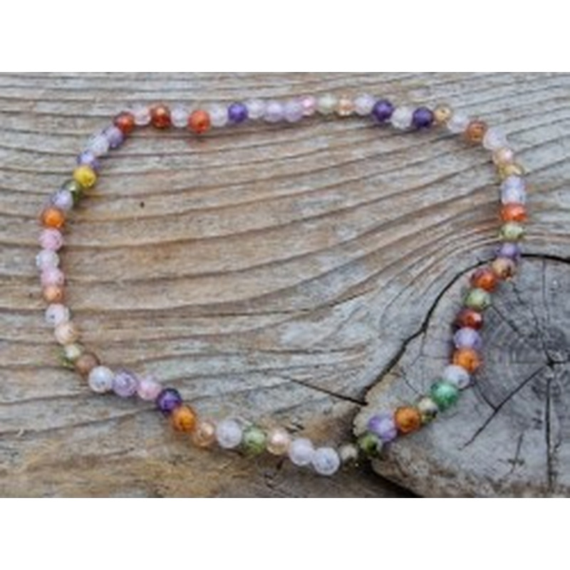 Zirkonia 3mm Armband facettiert