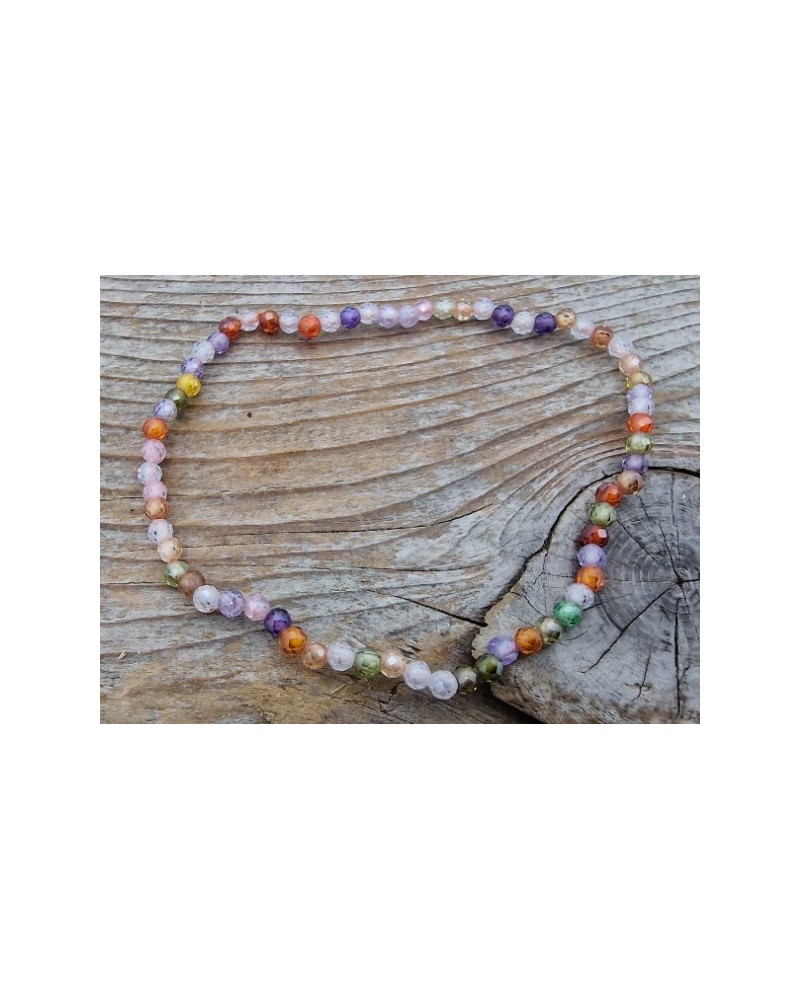 Zirkonia 3mm Armband facettiert