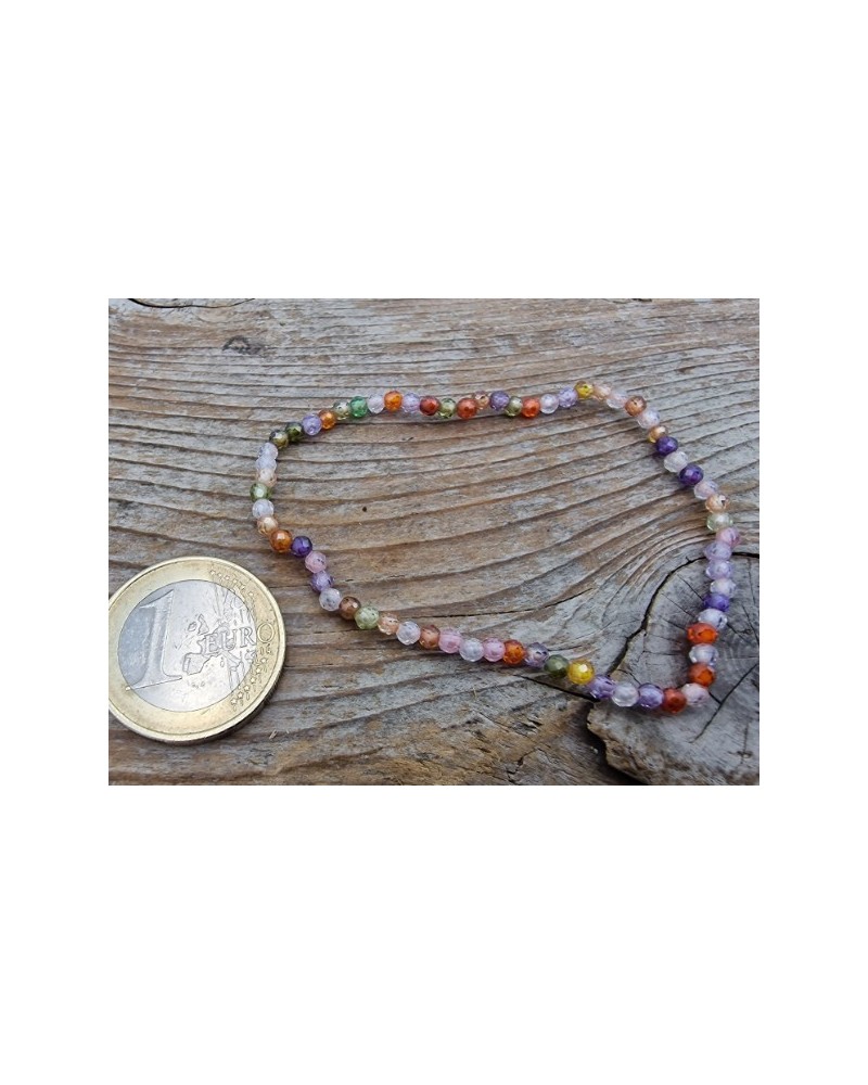 Zirkonia 3mm Armband facettiert