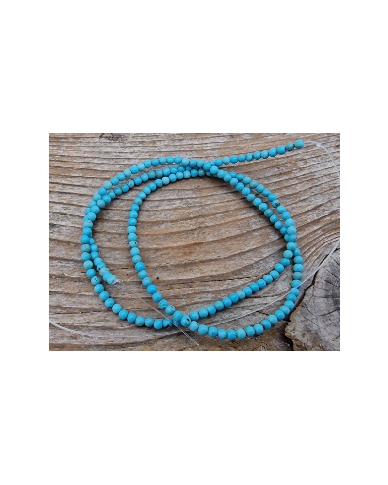 Türkisimitatkette (Magnesit) 2mm