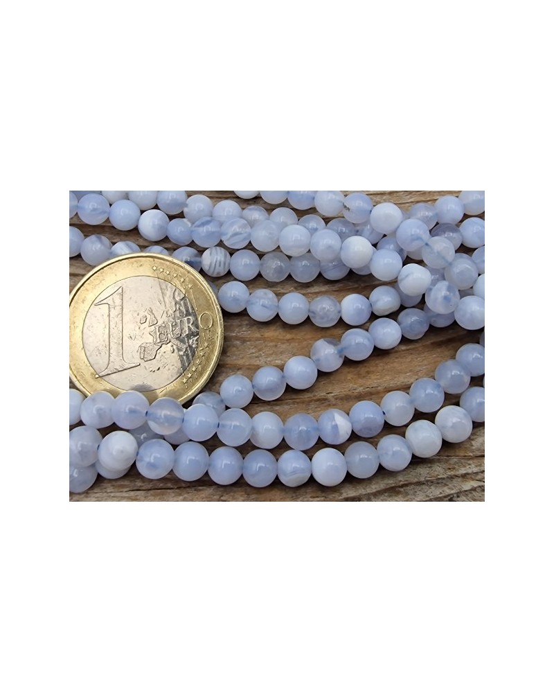 Chalcedonkette 5mm