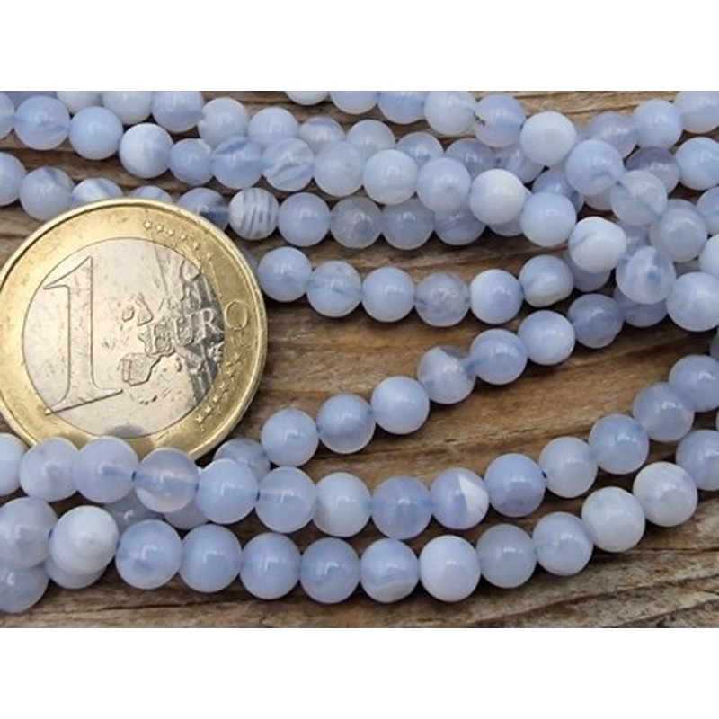 Chalcedonkette 5mm