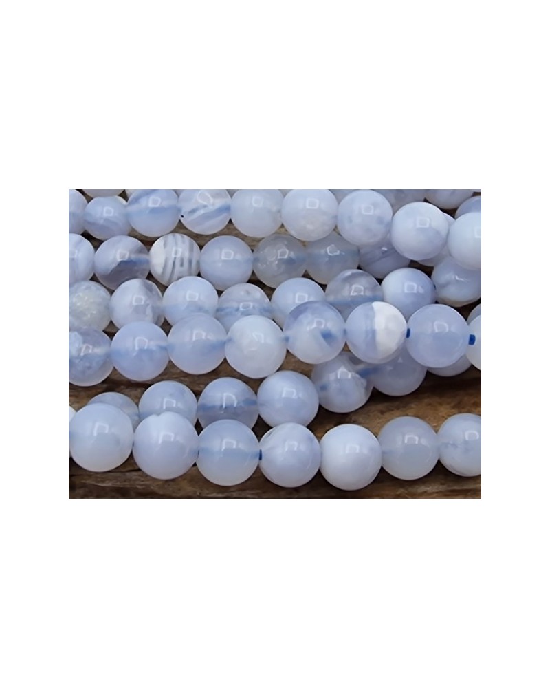 Chalcedonkette 5mm