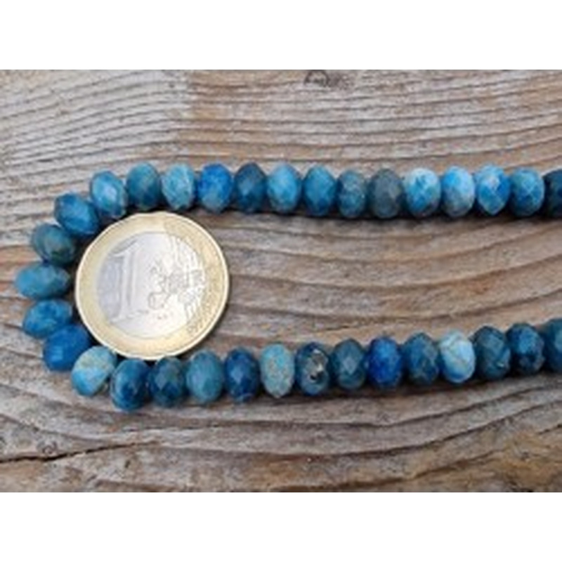 Apatitkette facettiert 8x5mm 2