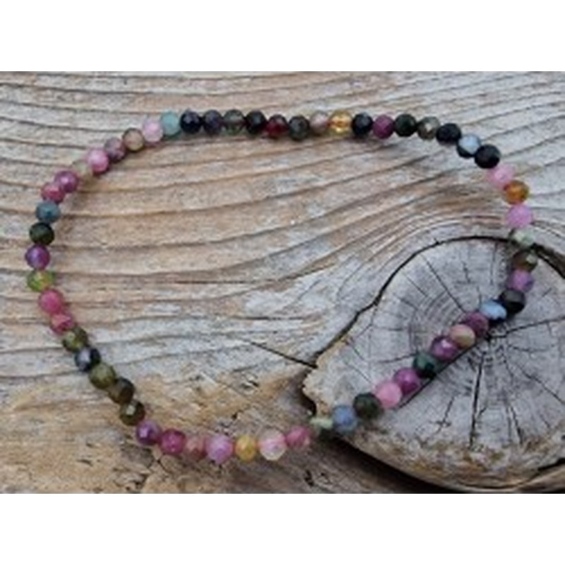 Turmalin 3mm Armband facettiert