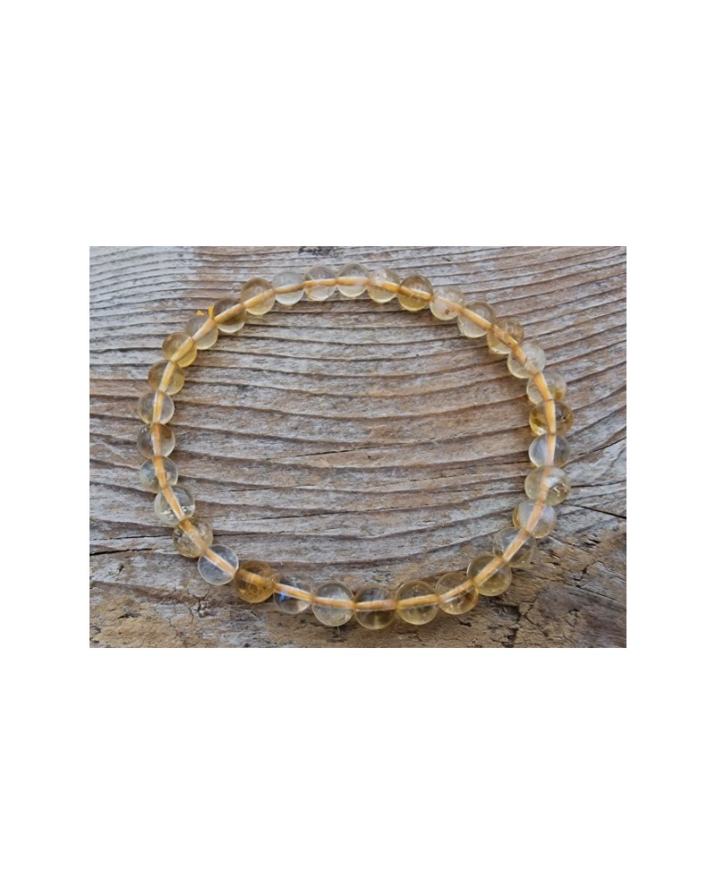 Zitrin (Citrin) 6mm Armband