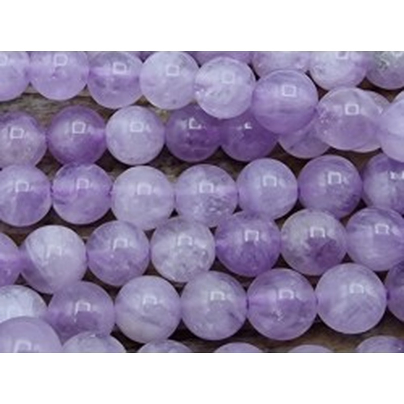 Lavendelamethystkette (Lavendelquarz) 4mm