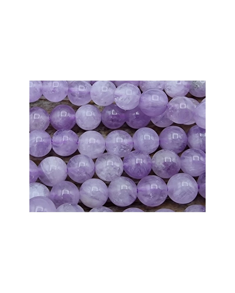 Lavendelamethystkette (Lavendelquarz) 4mm