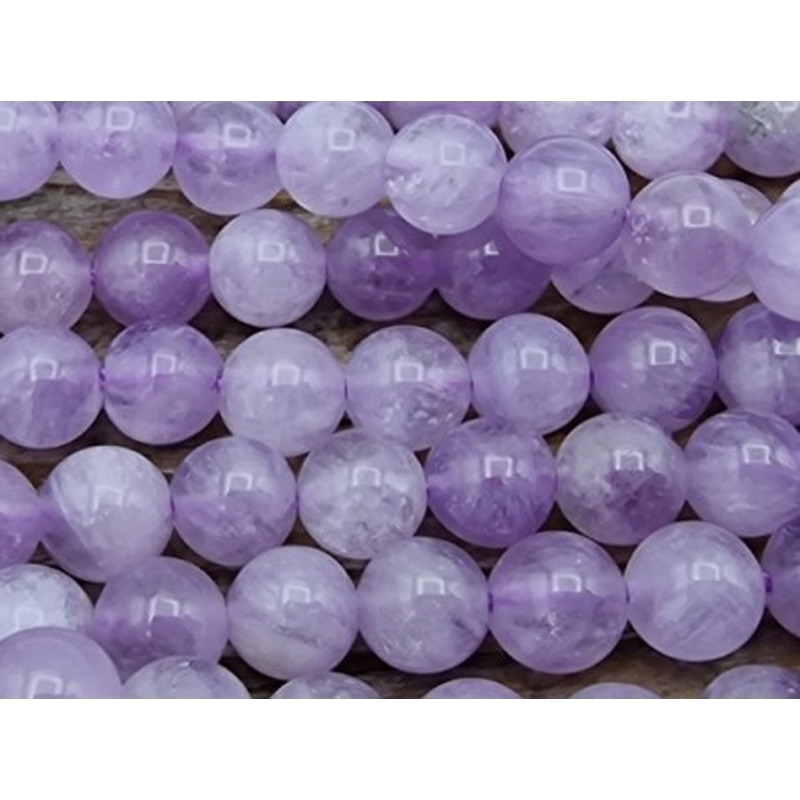 Lavendelamethystkette (Lavendelquarz) 4mm