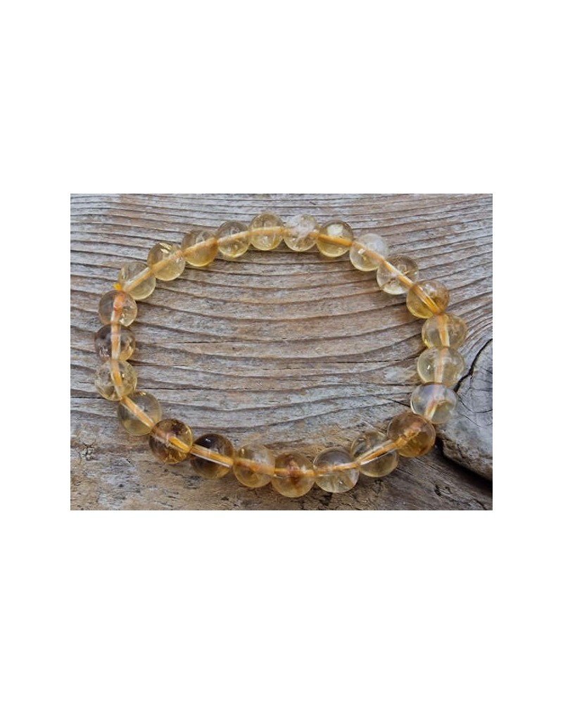 Zitrin (Citrin) 8mm Armband
