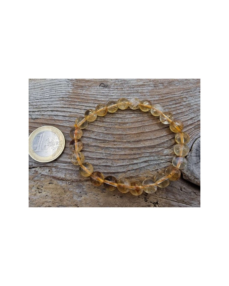 Zitrin (Citrin) 8mm Armband