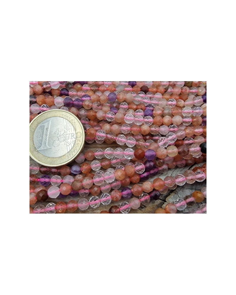 Super7 Kette facettiert 4mm (super seven)