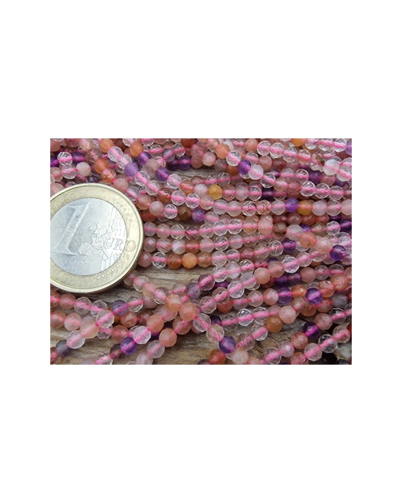 Super7 Kette facettiert 3mm (super seven)