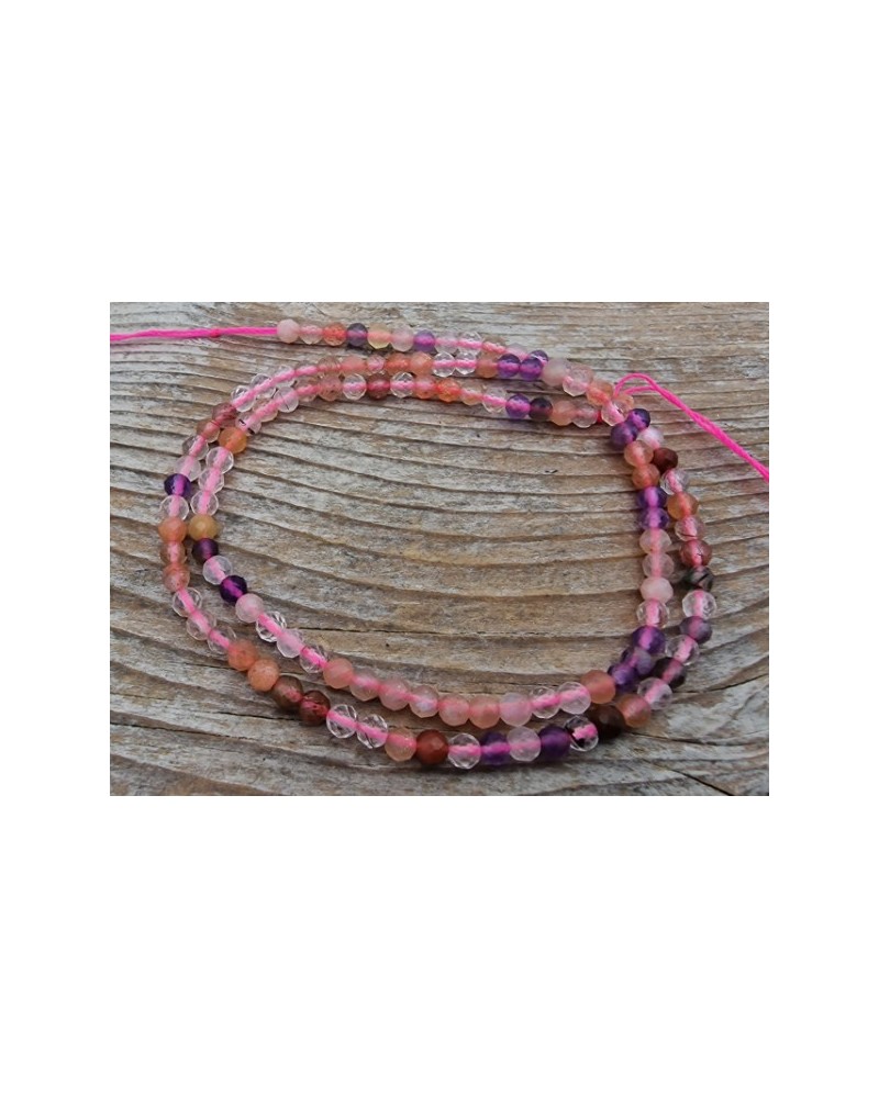 Super7 Kette facettiert 3mm (super seven)