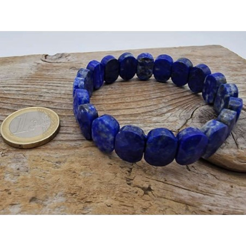 Lapislazuli 14mm Armband