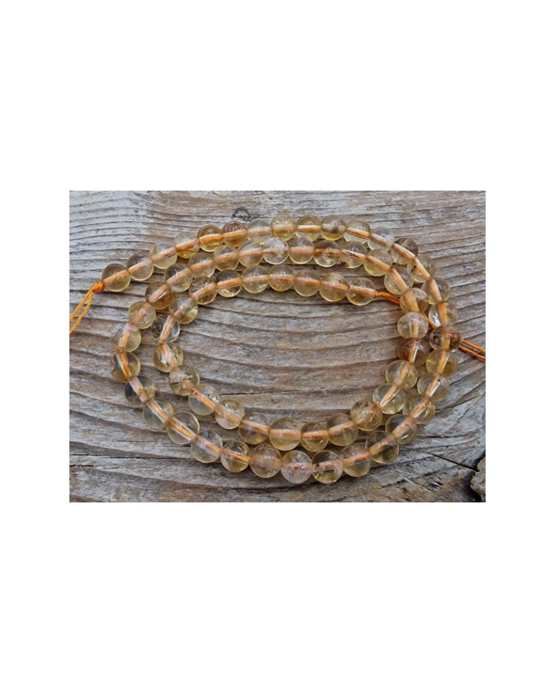Zitrinkette (Citrin) 6mm