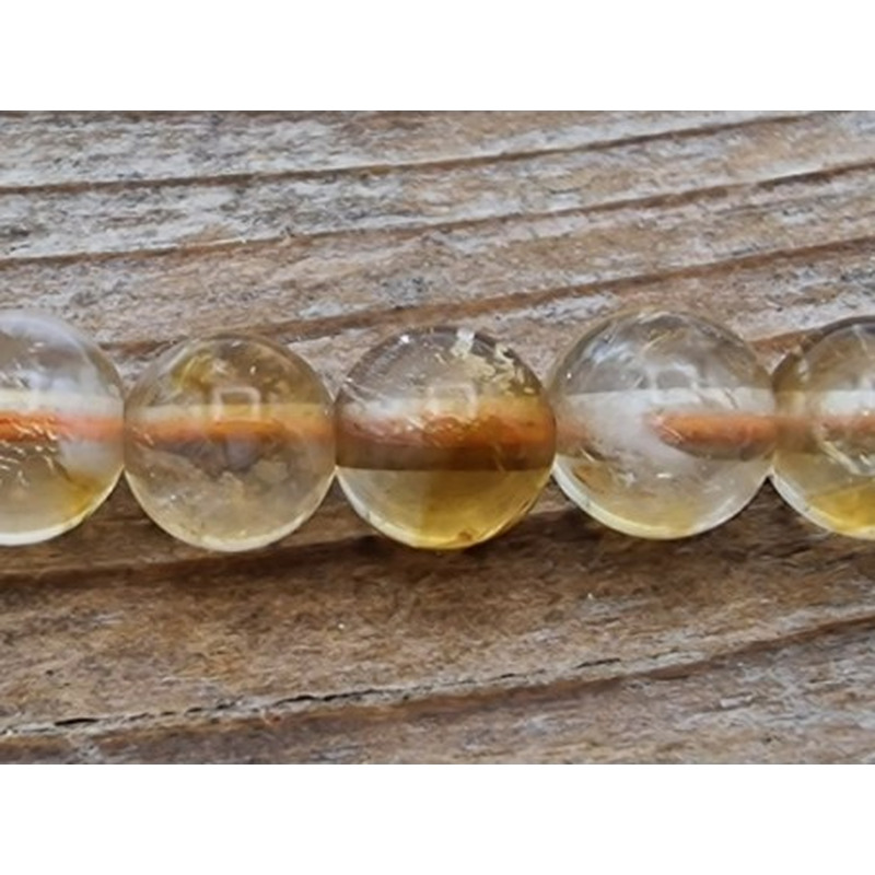 Zitrinkette (Citrin) 6mm