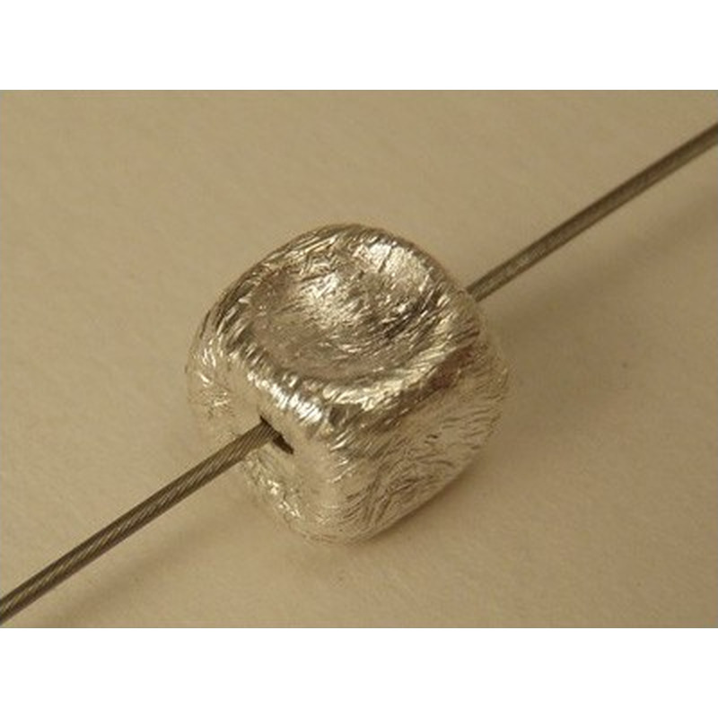 Zwischenteil, Würfel 5mm, Silber