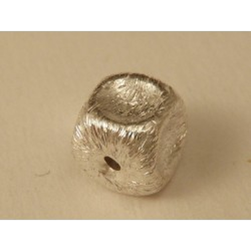 Zwischenteil, Würfel 5mm, Silber