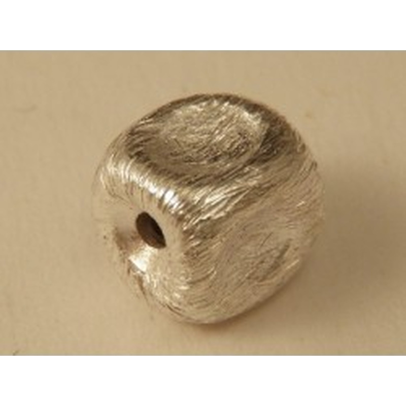 Zwischenteil, Würfel 6.5mm, Silber