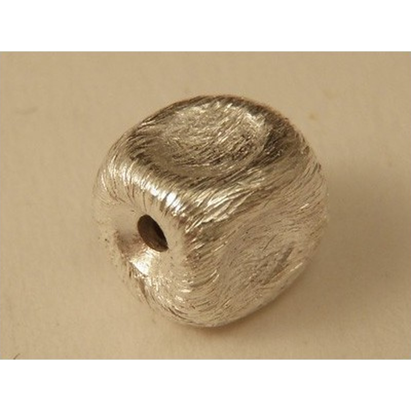 Zwischenteil, Würfel 6.5mm, Silber