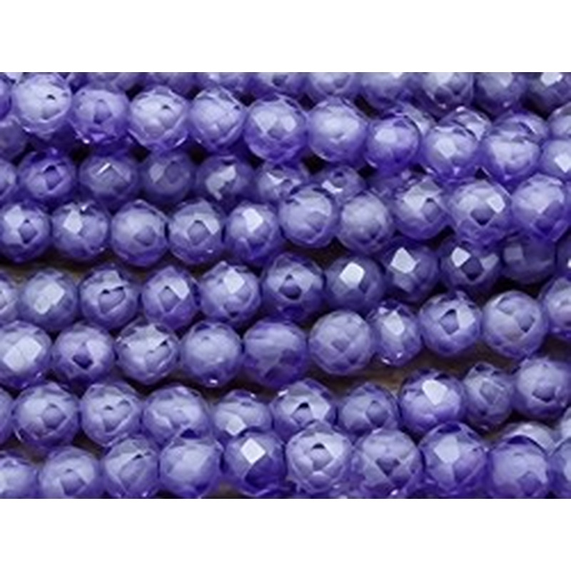 Zirkonkette-stark funkelnd-facettiert 2mm