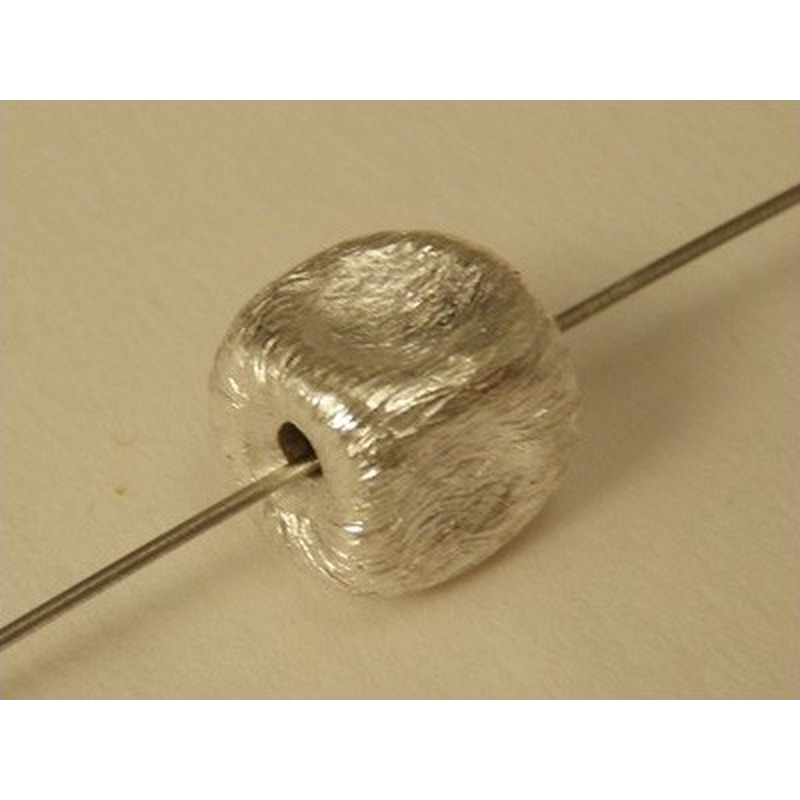 Zwischenteil, Würfel 6.5mm, Silber