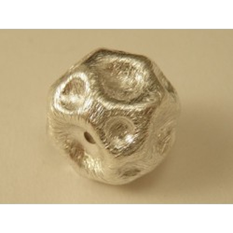 Zwischenteil, Würfel 16x12mm, Silber