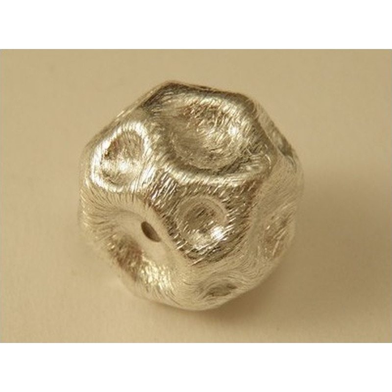 Zwischenteil, Würfel 16x12mm, Silber
