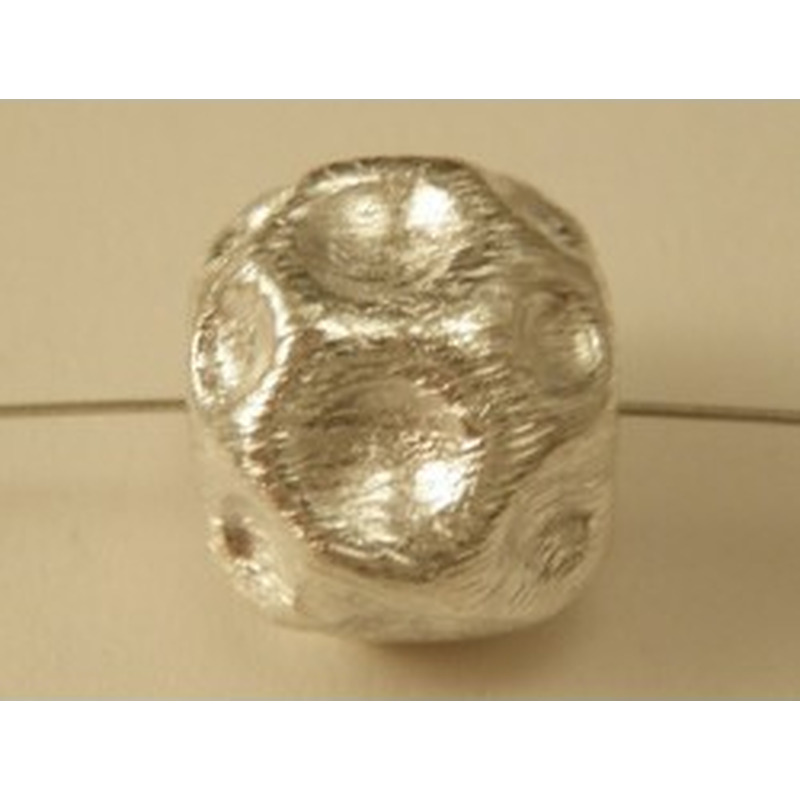 Zwischenteil, Würfel 16x12mm, Silber 2
