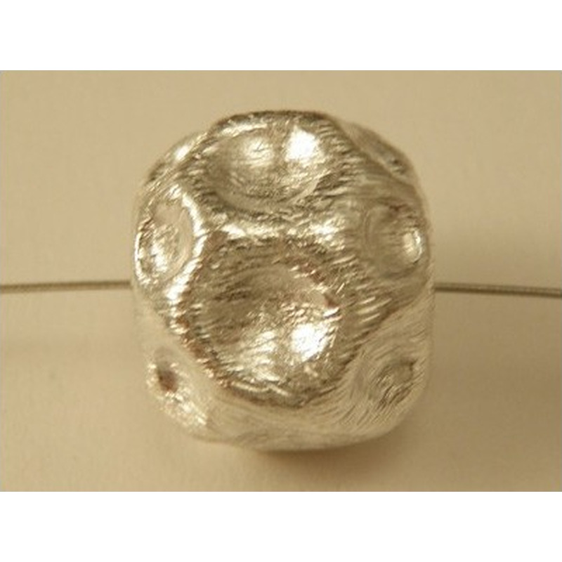 Zwischenteil, Würfel 16x12mm, Silber