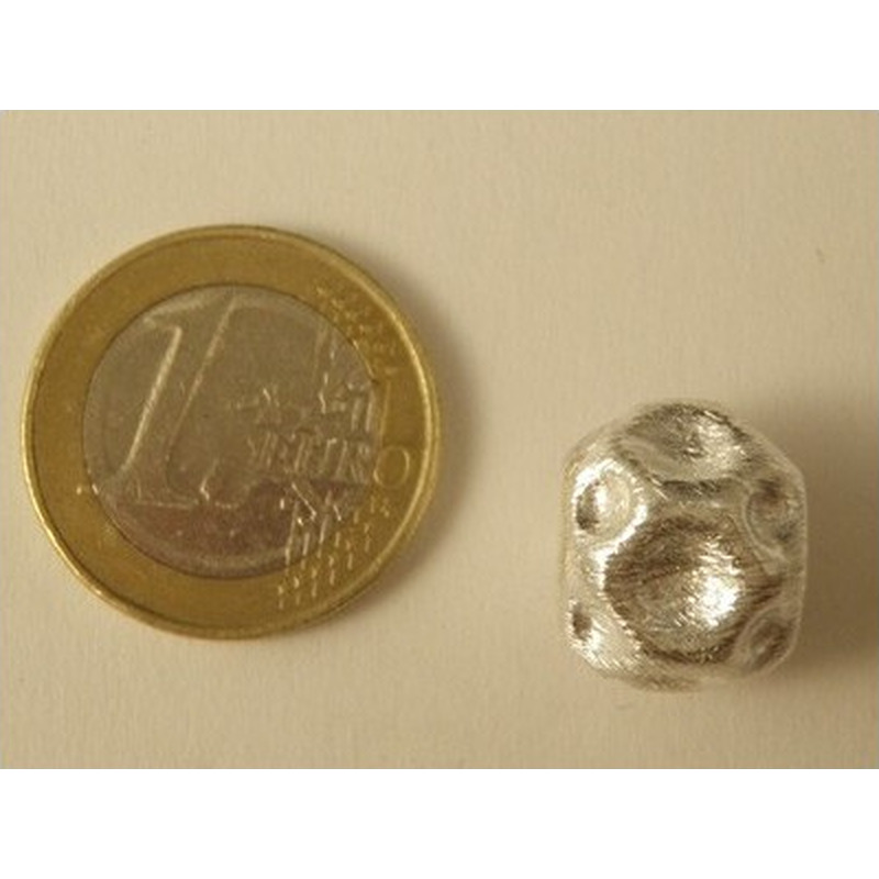 Zwischenteil, Würfel 16x12mm, Silber