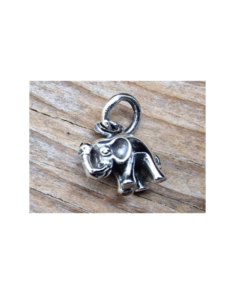 Charm Elefant 15mm, 925 Silber