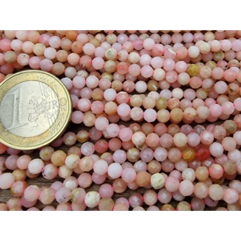 Andenopalkette facettiert 4mm