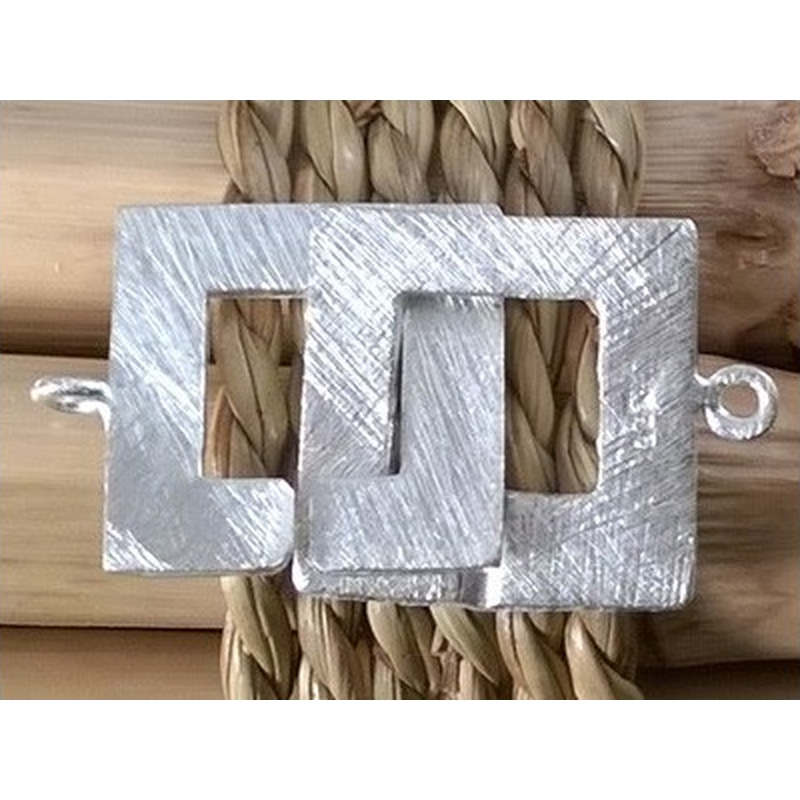 Schliesse 21x40mm Silber